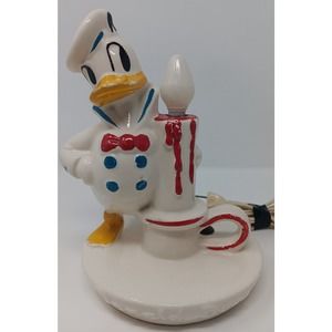 Disney Donald Duck Night Lamp Working Condition 1940 Leeds